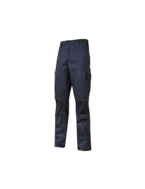 Fuori tutto - Pantaloni da Lavoro Multitasche U-Power Guapo ST211GI Taglia L Colore Westlake Blu