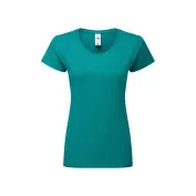 T-shirt da Lavoro da Donna 100% Cotone Fruit Of The Loom Iconic 195 T FR614240