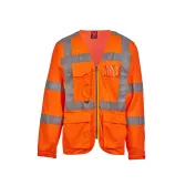 Gilet da lavoro Alta Visibilità Multitasche Manica Lunga Payper LONG EXO AY 7625
