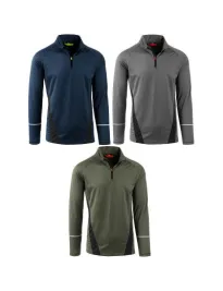 Felpa in Pile da Lavoro Mezza Zip Stretch Sottozero Midlayer S.S. SS300