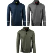 Felpa in Pile da Lavoro Mezza Zip Stretch Sottozero Midlayer S.S. SS300