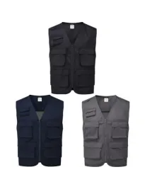 Gilet da Lavoro Multitasche Zip Intera Portwest C704