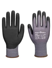 12 Pezzi - Guanti da Lavoro Spalmati Nitrile Stretch Portwest Essential A356