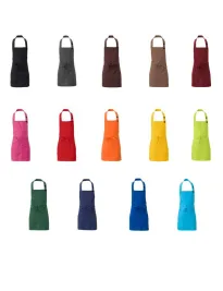 fuori tutto - Grembiule da Lavoro da Donna Giblor's Latina Q1H00209 taglia unica colore bluette