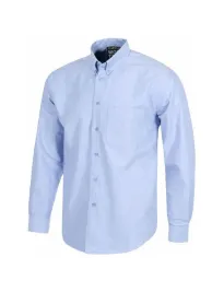 Fuori-Tutto Camicia da lavoro sportiva in cotone con tessuto Oxford - Workteam colore celeste Taglia L