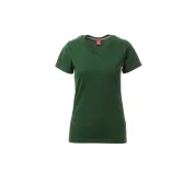 T-shirt Collo a V Manica Corta in 100% Cotone V-Neck Donna - Payper