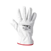 12 Pezzi - Guanti da Lavoro in Pelle Fiore Technosafe Top Quality GFB1005WH 12 Pezzi - Guanti da Lavoro in Pelle Fiore Technosafe Top Quality GFB1005WH