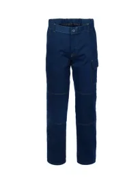 Fuori tutto - Pantalone da Lavoro Multitasche Rossini SerioPlus+ A00109 Taglia 5XL Colore Blu