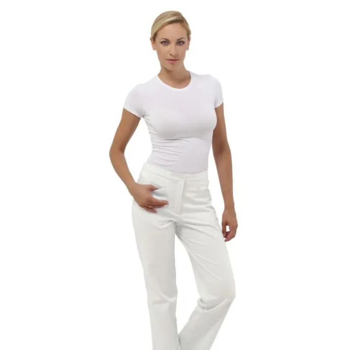 Fuori tutto - Pantaloni donna 100% cotone Sky Dr.Blue Siggi -  04PA0379/00-0014 taglia 40 colore bianco