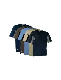Fuori tutto - T-Shirt Da Lavoro Cofra Caribbean 100% Poliestere V085-0-00A  taglia S colore fango nero