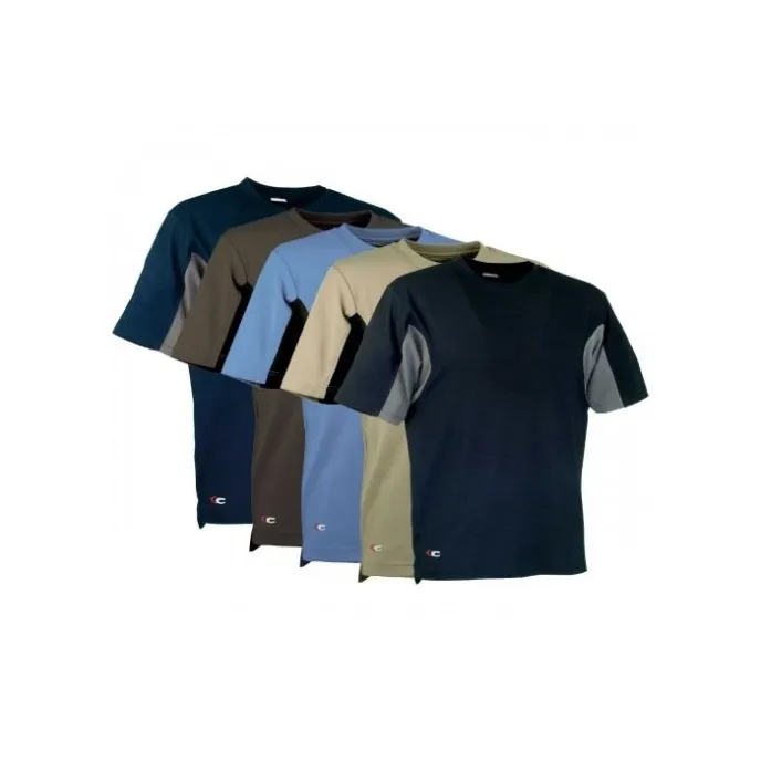 Fuori tutto - T-Shirt Da Lavoro Cofra Caribbean 100% Poliestere V085-0-00A taglia M colore navy antracite
