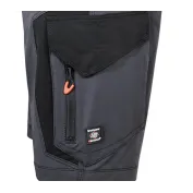 Fuori tutto Bermuda da Lavoro Multitasche Stretch Cofra Bortan V593-0-02 antracite nero taglia 64