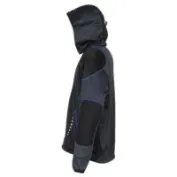 Fuori Tutto - Giacca con Capuccio da Lavoro Softshell Cofra Jacuzia V387-0-02 antracite/nero/arancione taglia m