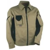 Fuori Tutto - Giacca da Lavoro Multitasche Cofra Workman V007-0-00 fango/nero taglia 48