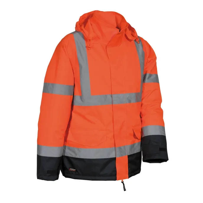 Fuori tutto - Giacca da Lavoro Alta Visibilità Cofra Namsos V543-0-02 taglia L colore Giallo Navy