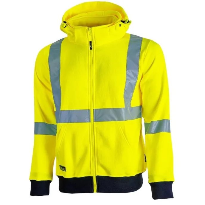 Fuori tutto - Felpa da Lavoro Alta Visibilità U-Power Melody HL180YF colore orange fluo taglia 3XL