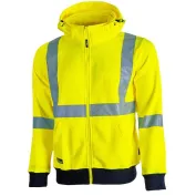 Fuori tutto - Felpa da Lavoro Alta Visibilità U-Power Melody HL180YF colore orange fluo taglia 3XL