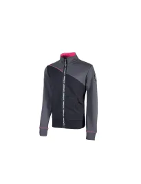 Fuori-tutto - Felpa da Lavoro zippa intera U-Power Uranus Lady EY243GF taglia S Grey fucsia