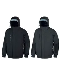 Fuori tutto - Giacca da Lavoro Softshell Stretch Elasticizzata U-Power Blaze PE113BC taglia M Grey meteorite