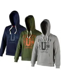 Fuori Tutto - Felpa con cappuccio Diadora Sweatshirt Hood Grafic 702.171665 verde militare taglia L