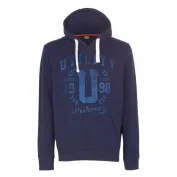 Fuori Tutto - Felpa con cappuccio Diadora Sweatshirt Hood Grafic 702.171665 verde militare taglia L