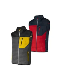 Fuori Tutto - Gilet da Lavoro Diadora Light Vest Color Block 702.179455 nero/giallo taglia L