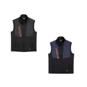 Fuori tutto - Gilet da Lavoro Stretch Softshell Diadora Vest Hybrid 702.180066 taglia S nero