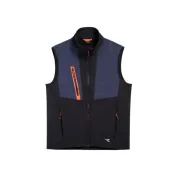 Fuori tutto - Gilet da Lavoro Stretch Softshell Diadora Vest Hybrid 702.180066 taglia S nero