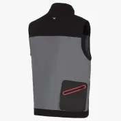 Fuori Tutto - Gilet Multitasche Diadora in cotone Canvas Stretch 702.170017 grigio taglia S