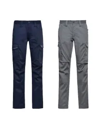Fuori Tutto - Pantalone da Lavoro Diadora Staff Stretch Cargo 702.177649 blu navy taglia L