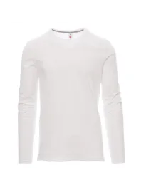 Fuori Tutto - T-shirt Girocollo a Manica Lunga in Cotone Pineta - Payper AY 7500 grigio smoke taglia M