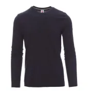 Fuori Tutto - T-shirt Girocollo a Manica Lunga in Cotone Pineta - Payper AY 7500 grigio smoke taglia M