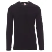 Fuori Tutto - T-shirt Girocollo a Manica Lunga in Cotone Pineta - Payper AY 7500 grigio smoke taglia M