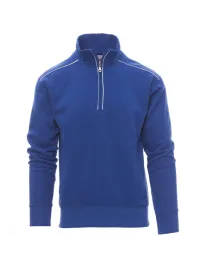 Fuori tutto - Felpa da Lavoro con Mezza Zip e Cursore in Metallo Vancouver - Payper taglia XL Royal