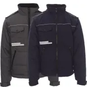 Fuori Tutto - Giubbotto da lavoro con Maniche Staccabili e Retro sagomato Warm 2.0 - Payper AY 7248 grigio taglia 4XL