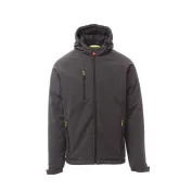 Fuori Tutto - Giubbotto da Lavoro Softshell Stretch Multitasche Payper Gale Pad AY 7224 smoke/nero taglia M