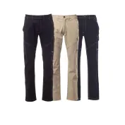 Fuori tutto - Pantalone Unisex da lavoro Stretch Multitasche Payper Worker Stretch Summer AY 7312 taglia XXS nero Fuori tutto - Pantalone Unisex da lavoro Stretch Multitasche Payper Worker Stretch Summer AY 7312 taglia XXS nero