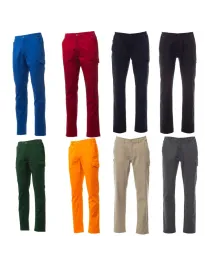 Fuori tutto - Pantalone Da Lavoro Multitasche Stretch Payper Power Stretch taglia L blu navy