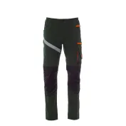 Fuori Tutto - Pantalone Unisex da Lavoro Multitasche Stretch Payper Next 4W Summer AY 7317 blu navy/nero taglia 46