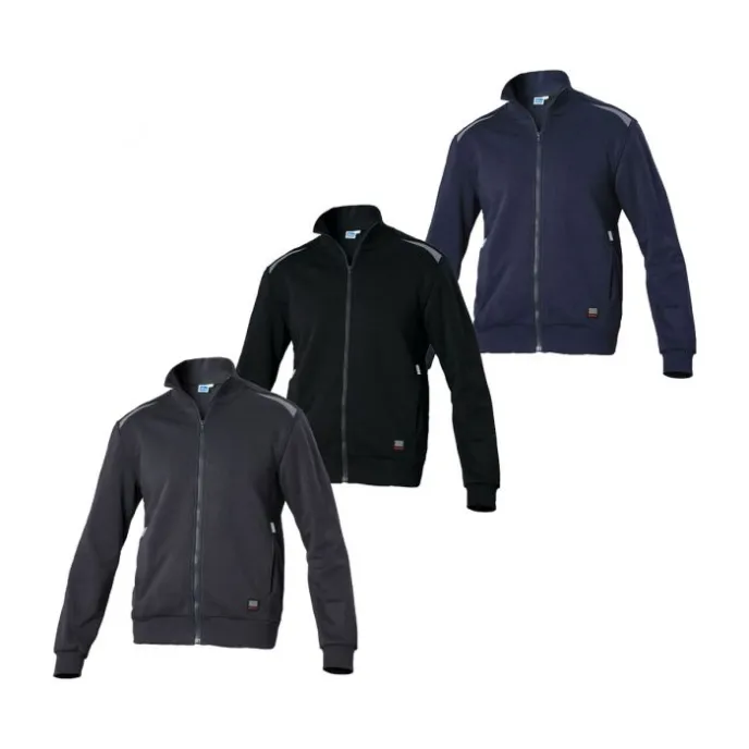 Fuori tutto - Felpa zip lunga da Lavoro Siggi Task 2 23MG0768/00 Taglia XL Colore Blu