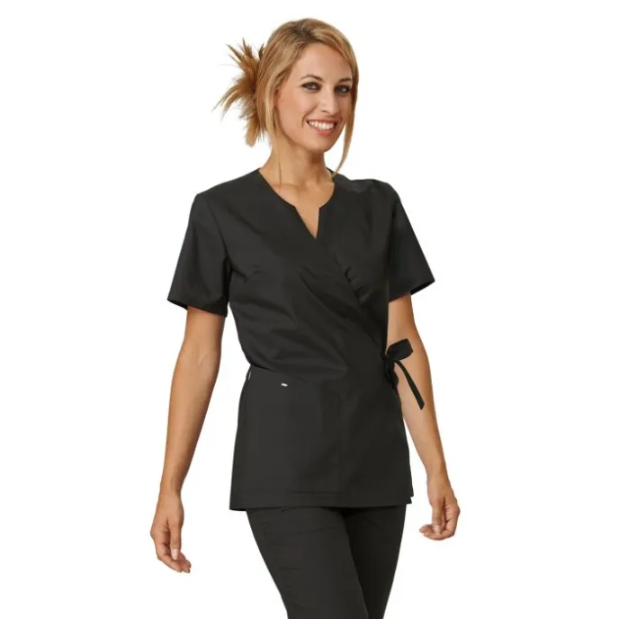 Fuori tutto - Casacca da donna Cassandra con laccio Beauty Siggi - 63CS1333/00-8000 Taglia S Colore Nero