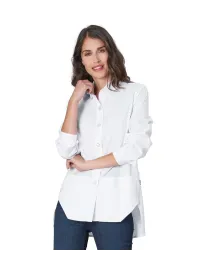 Fuori tutto - Casacca da donna con polsini Melissa Horeca Siggi - 28CS1696/00-0001 Taglia XL Colore Bianco