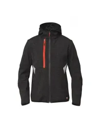 Fuori tutto - Giacca da lavoro Softshell Stretch Finder Siggi Taglia M Colore Nero Argento