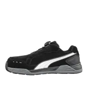 Fuori Tutto - Scarpe antinfortunistiche Puma Airtwist Black Disc Low con chiusura BOA S3 HRO ESD SRC 644651 numero 43