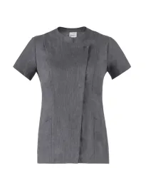 Fuori tutto - Giacca coreana manica corta da Lavoro Cuoco Giblor's Chiara Lady 20P02K202 Taglia L Colore Grigio