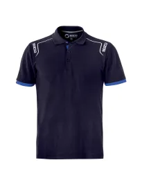 Fuori tutto - Polo da lavoro PORTLAND Sparco in cotone 100% - Blu scuro Taglia S