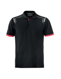 Fuori tutto - Polo da lavoro PORTLAND Sparco in cotone 100% - Nero Taglia L