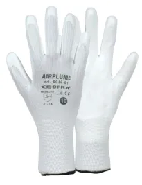 12 Paia - Guanti da Lavoro Cofra in Nitrile Airplume G042-D101