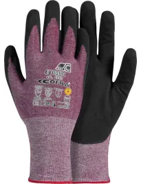 12 - Guanti da Lavoro Strech Cofra Evoduo in Nitrile Antitaglio G083-D100