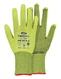 12 - Guanti da Lavoro Cofra Fibertots in Nitrile Antitaglio G088-D100